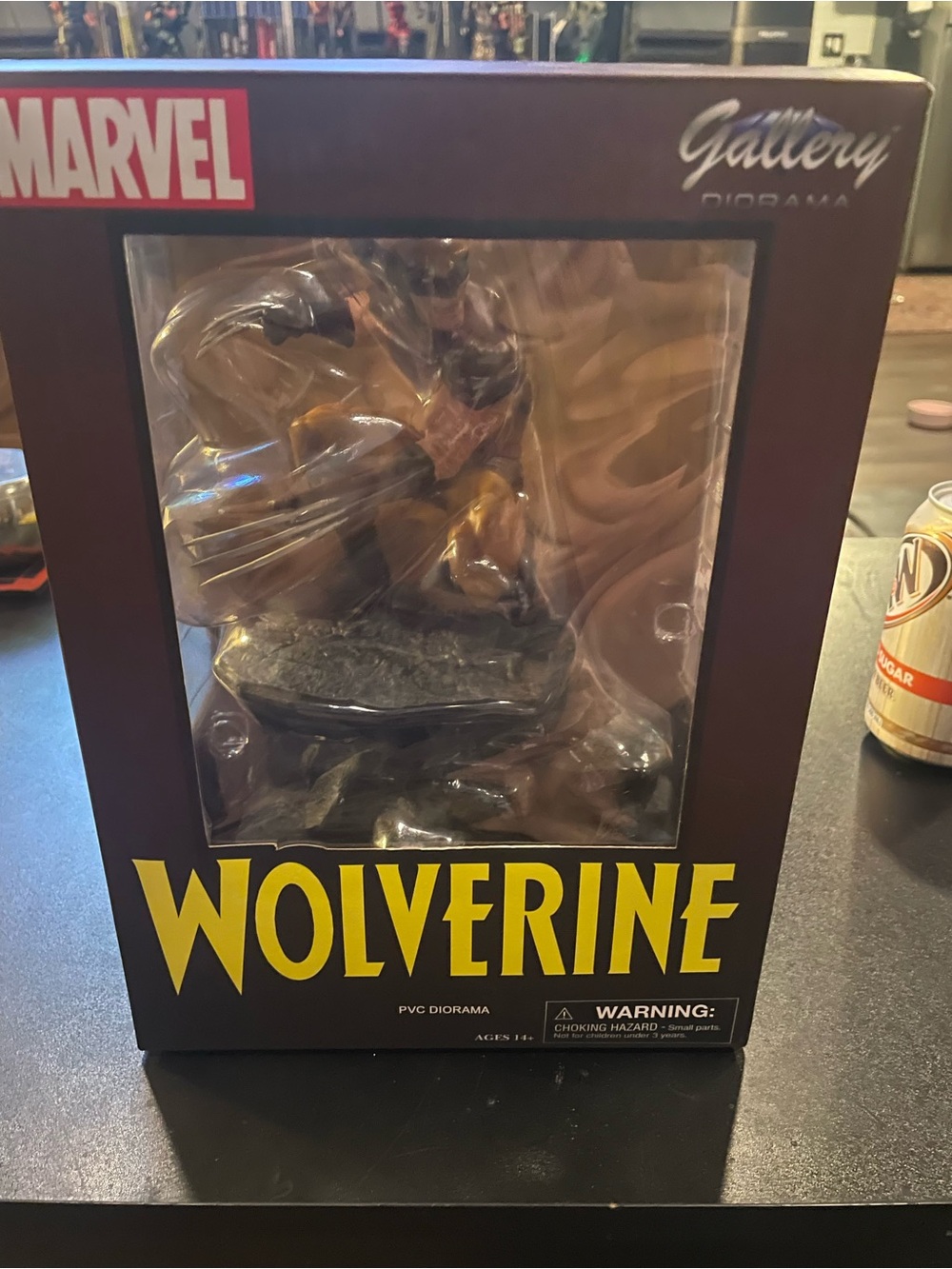 Wolverine Yellow and Brown PVC Diorama by Wolverine